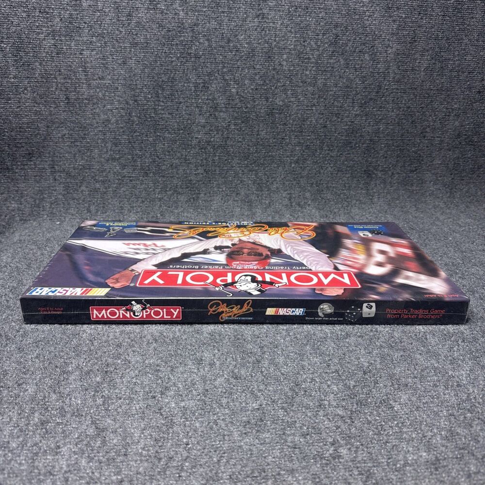 Monopoly Nascar Dale Earnhardt 2000 Collector’s Edition Board Game - New Sealed - Picture 3 of 6